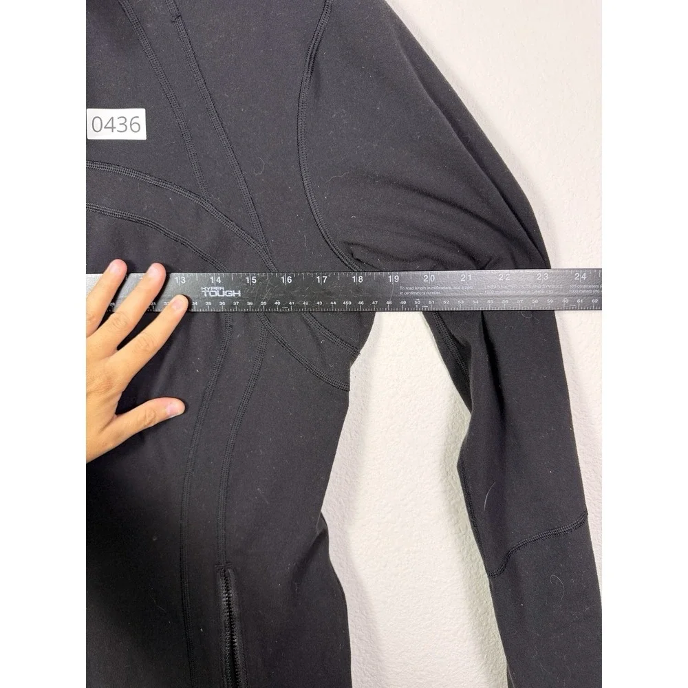 Lululemon Define Jacket Womens 12 Black Running Full Zip
